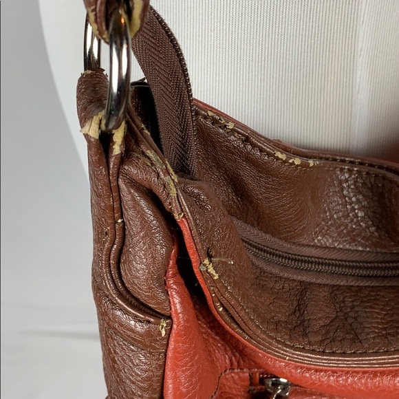 Stone Mountain Lg Leather Shoulder Bag - Picture 6 of 14